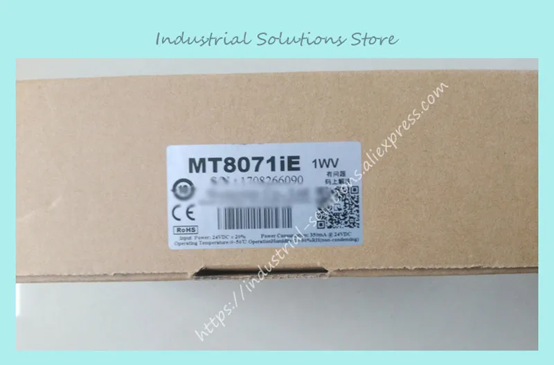 New Original MT8071IE HMI Touch Screen 7 Inch 800*480 Ethernet 1 USB Host