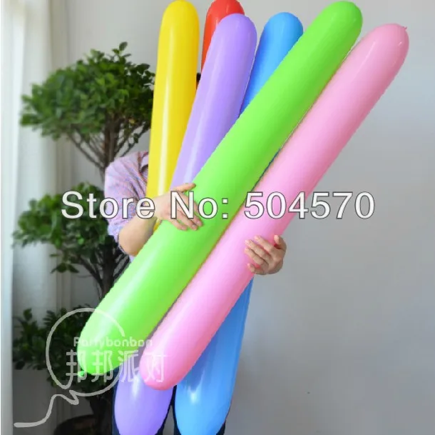 50pcs/lot Brand Sempertex 660 Extra Strong Latex Long Balloon, Party Wedding Birthday Decorative Kids Favor