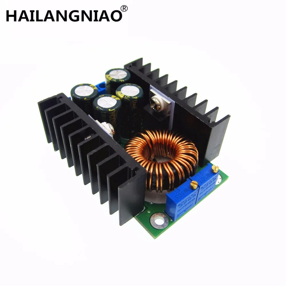 1 개/몫 100% 새로운 DC CC 9A 300W 스텝 다운 벅 컨버터 5-40V-1.2-35V 전원 모듈