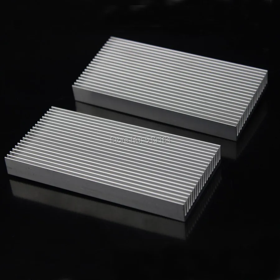 5 قطعة/الوحدة 100x48x11 مللي متر الألومنيوم غرفة التبريد للإلكترونيات الكمبيوتر المعدات الكهربائية