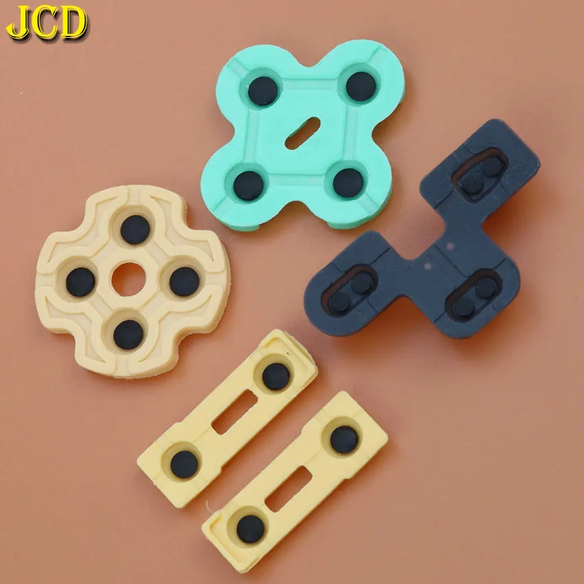 JCD 1Set Silicone Rubber Conductive Pads Buttons Touches For PS2 Controller Replacement Repair Parts - Image 5