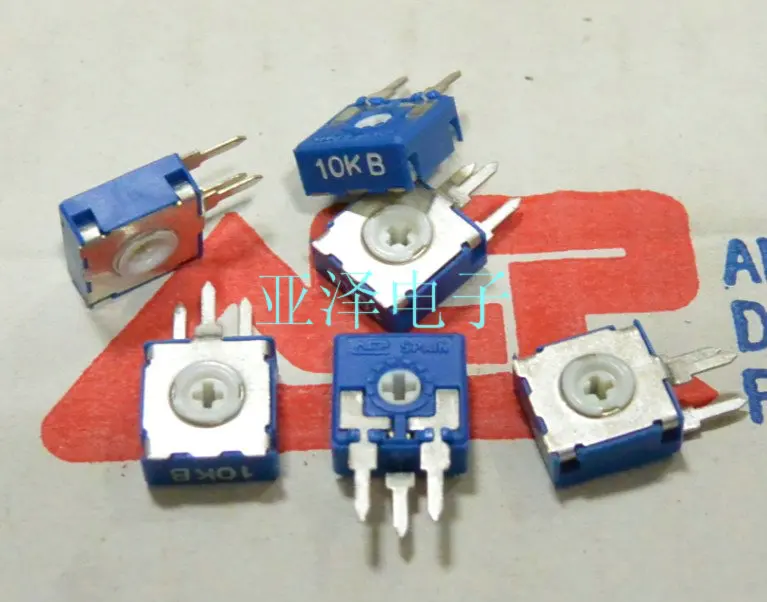 SPAIN Spain Square potentiometer PT-10-10KB vertical arrow hole