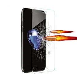 Protective Tempered Glass For iPhone 8 7 6 6S Plus X 5S 5 5C SE 4 4S 10 XR XS Max Screen Protector Film For iPhone X 7 8 6 6S