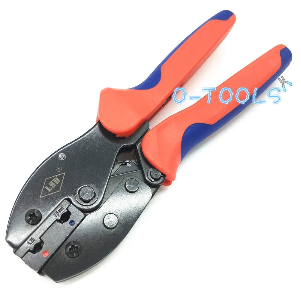 

LY-07FL flag terminals hand crimping tools for flag female insulating joint 1.25~2.5 mm² carbon steel flat crimping pliers