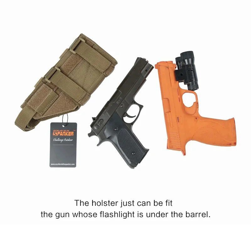 EXCELLENT ELITE SPANKER Drop-Leg-Plattenholster für Rechtshänder, taktische Oberschenkeltasche, Molle-Gewehrholster – Detail 2