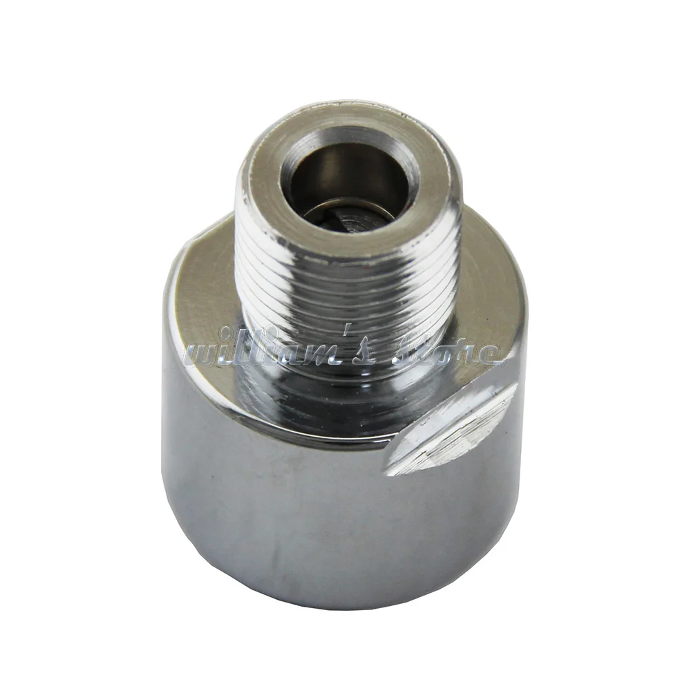 Soda Bottle Thread Adapter for Regulator Co2 Female CGA320 /TR 21*4 To Male 5/8-18Unf for Soda stream Co2 Bottle