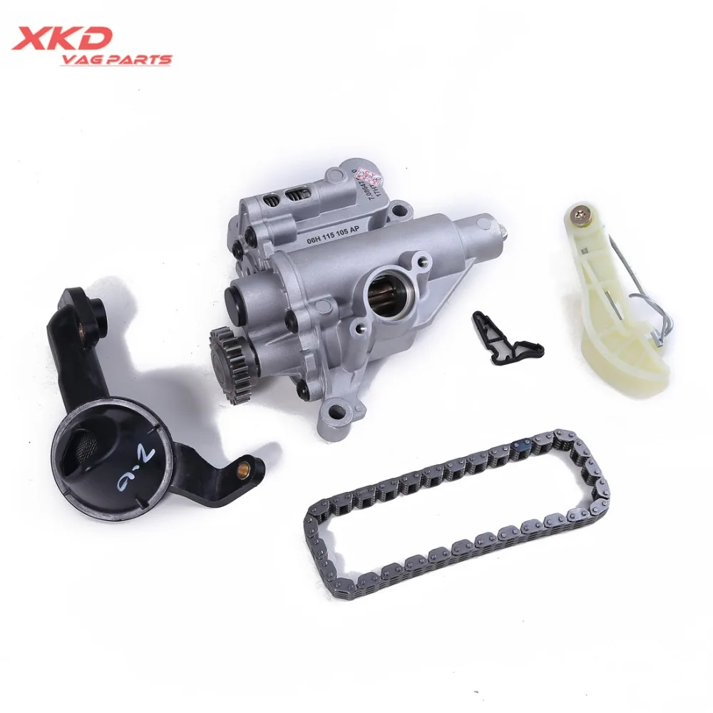 1.8T/2.0T Engine Oil Pump Set For V-W Golf J-etta Tiguan Passat CC EOS CC AU-DI A5 A6  Q5 TT