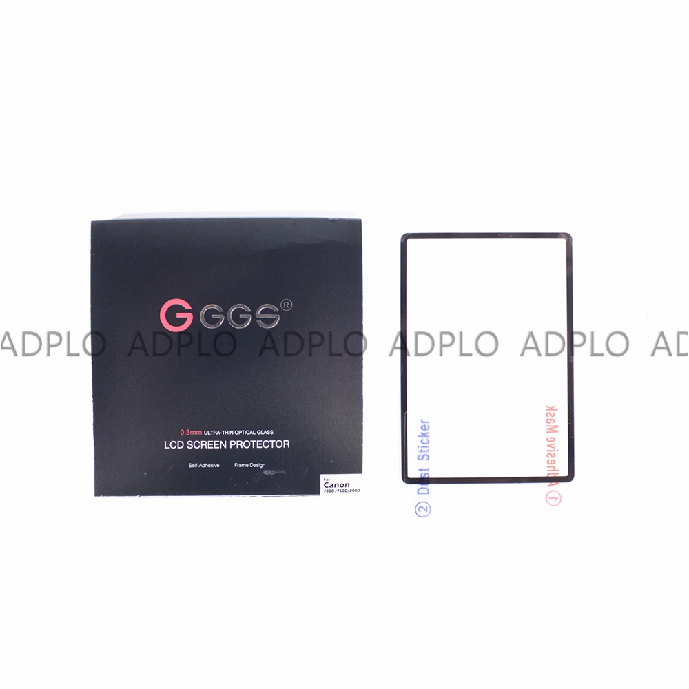 GGS IV Auto-adesivo Protetor de Tela Terno Para Canon 700D 750D 800D