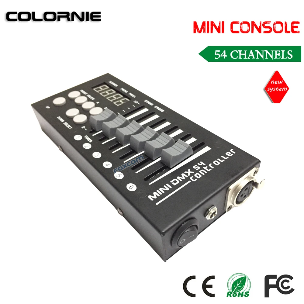 Mini 54CH DMX Controller Console LED Stage Lighting DJ