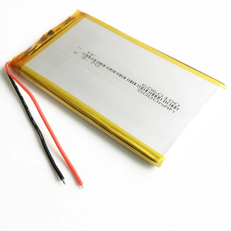 3.7V 5000mAh 6060100 polimerowy akumulator litowo-LiPo do GPS PSP DVD PAD e-book tablet moc pc bank Laptop mobilny