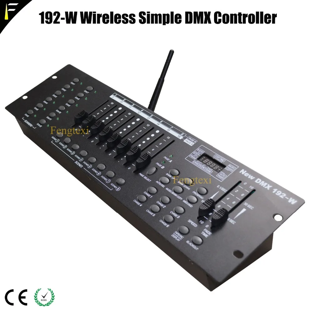 Imagem -02 - Mesa e Console Portátil sem Fio 2.4g Dmx512 Console para Iluminação Palco Controle Dmx para Performance Casamento