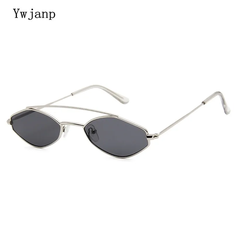 

Ywjanp 2018 New Polygonal Sunglasses Women Glasses Lady Luxury Retro Metal Sun Glasses Vintage Mirror Oculos De Sol UV400