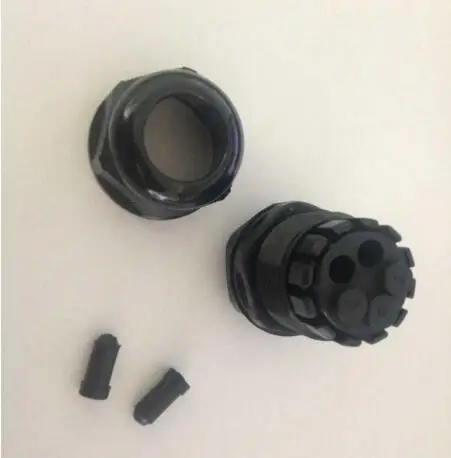 Multiple Hole Cable Glands M25  IP68 UV stable ROHS CE approved Hole-size 4/5/6/8mm