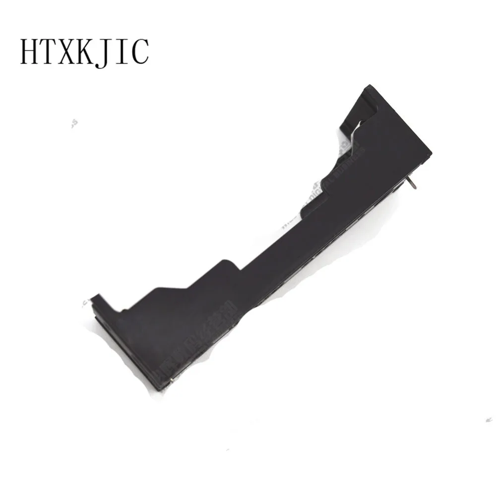 صندوق بطارية بلاستيك لتقوم بها بنفسك حامل بطارية صندوق تخزين من الألومنيوم ل 1 واحد 18650 3.7 فولت "مع دبوس حامل بطارية 18650