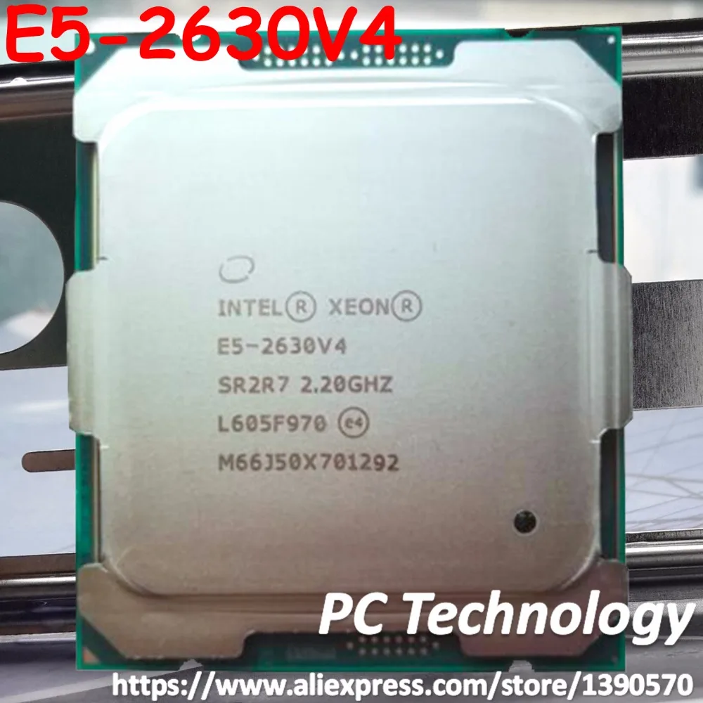 Original Intel Xeon processor OEM E5 2630V4 2.20GHZ 10-Core 25MB SmartCache E5 2630 V4 FCLGA2011-3 85W E5-2630 V4 CPU E5-2630V4