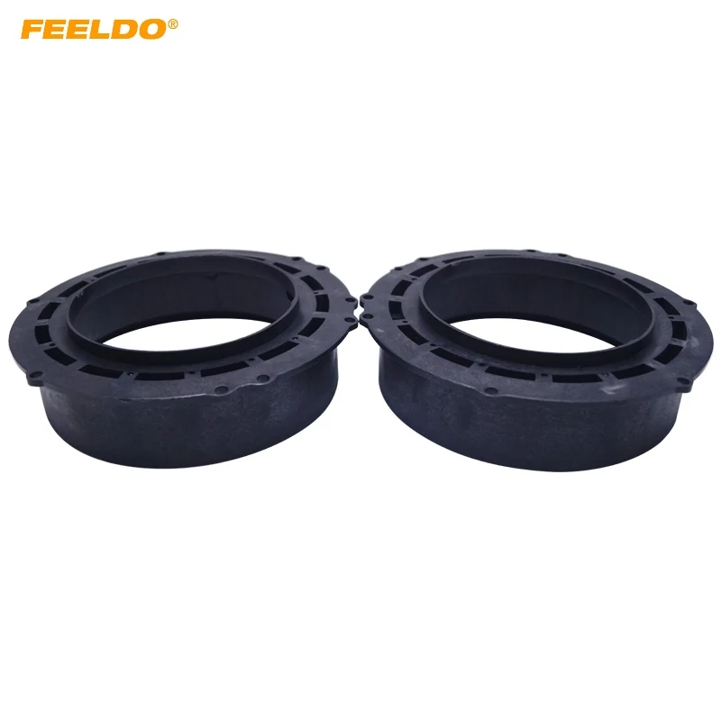 FEELDO 1pair Speaker Spacer Horn Pad Mounts For VW Magotan/Touareg/Tiguan/Passat B7 For Skoda Octavia For Opel Solid Mat #CT5521