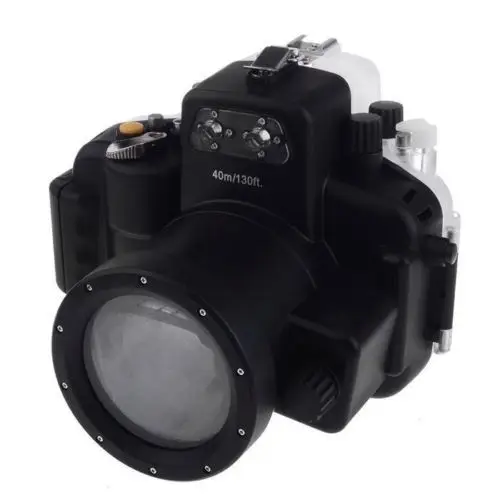 Waterproof Underwater Housing Camera bag Diving  Case for Nikon D7100 18-55mm lens