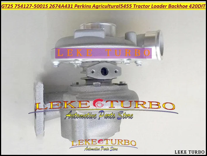 Free Ship GT2556S 754127-0001 758714-5001 2674A431 754127-5001S Turbo Turbocharger For Perkins Industrial Various 1104A-44T 4.4L