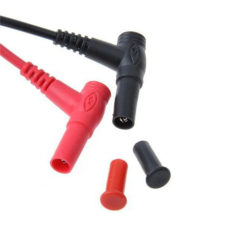 20A 1000V Digital Multimeter probe Soft-silicone-wire Needle-tip Universal test leads with Alligator clip LED tester Multimetro