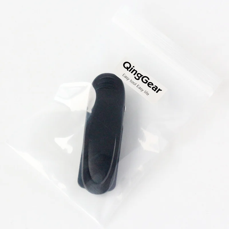 Imagem -06 - Catraca Preto Qinggear Clipe de Cinto Clipe Fivela Pacote de Peças de Ferramenta Acessório Diy Case de