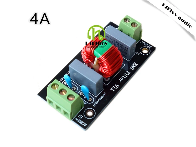 HiFi Placa De Filtro De Energia EMI Para Amplificador De Áudio DAC AMP CD TV DIY Kits 2A 4A 18A