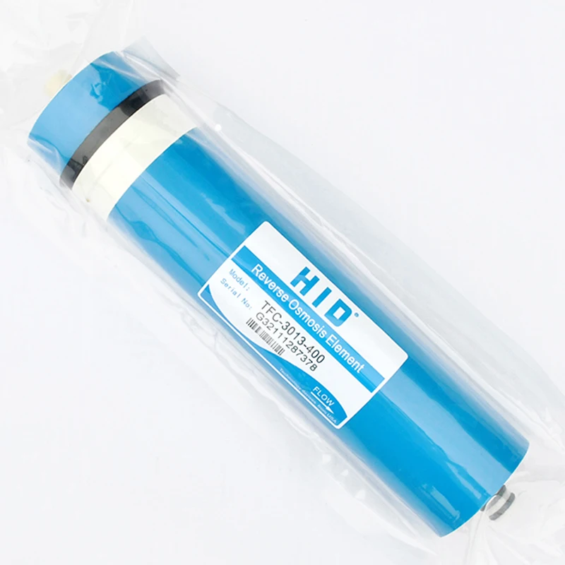 Filtro para aquário com membrana de osmose reversa gpd, 400 filtros de água com sistema ro e membrana de filtro
