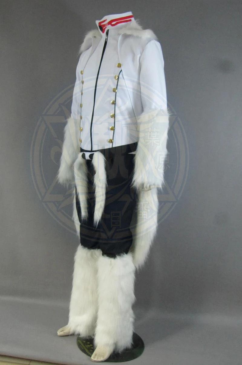 Unisex Anime Cos Coyote Starrk Resurreccion Form White Kimono Cosplay Costume Sets