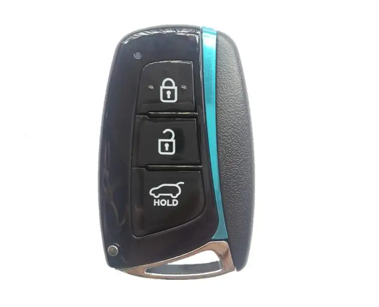 

3 Button Smart Remote Key Shell Case For Hyundai IX45 Grand Santa Fe With Insert key Blank Fob Key Cover