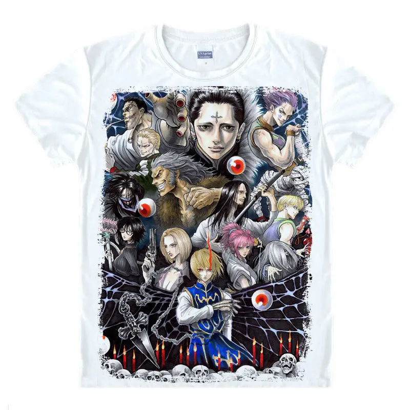 Hunter  Hunter  T-Shirt Gon Freecss Shirt breathable t-shirts Anime awesome gifts Mens Designer T-Shirts anime cartoon shirt a