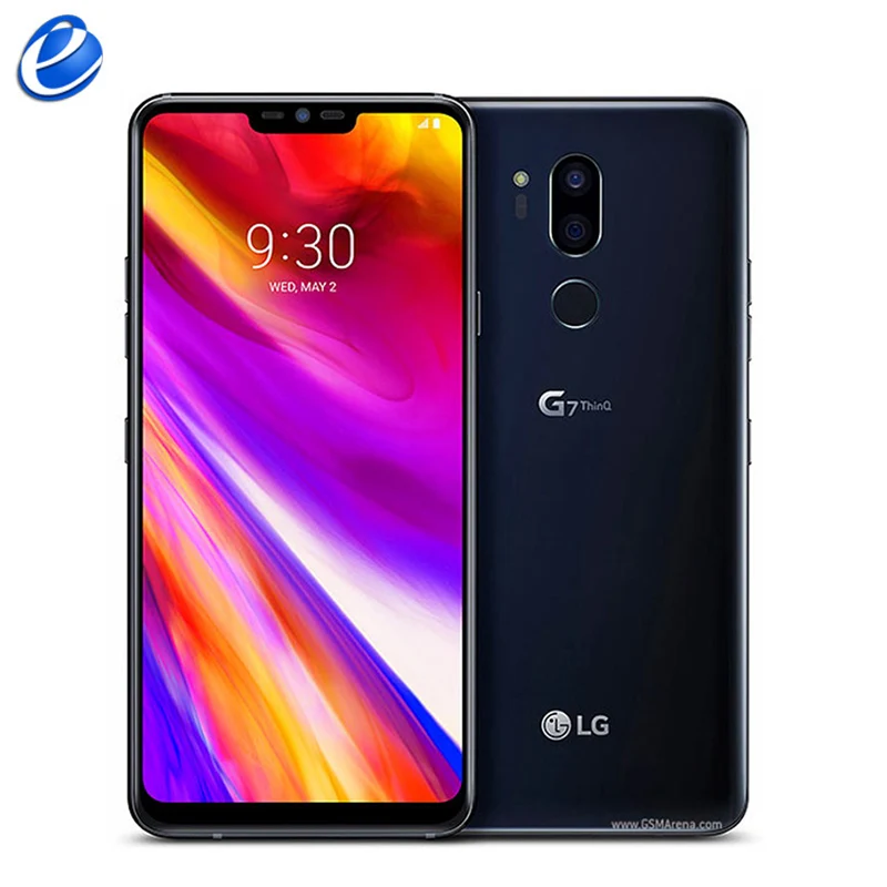 Original entsperrtes LG G7 ThinQ G710 G710EAW LTE Dual 16MP 6,1" 64GB 128GB ROM 4G RAM NFC Android-Handy