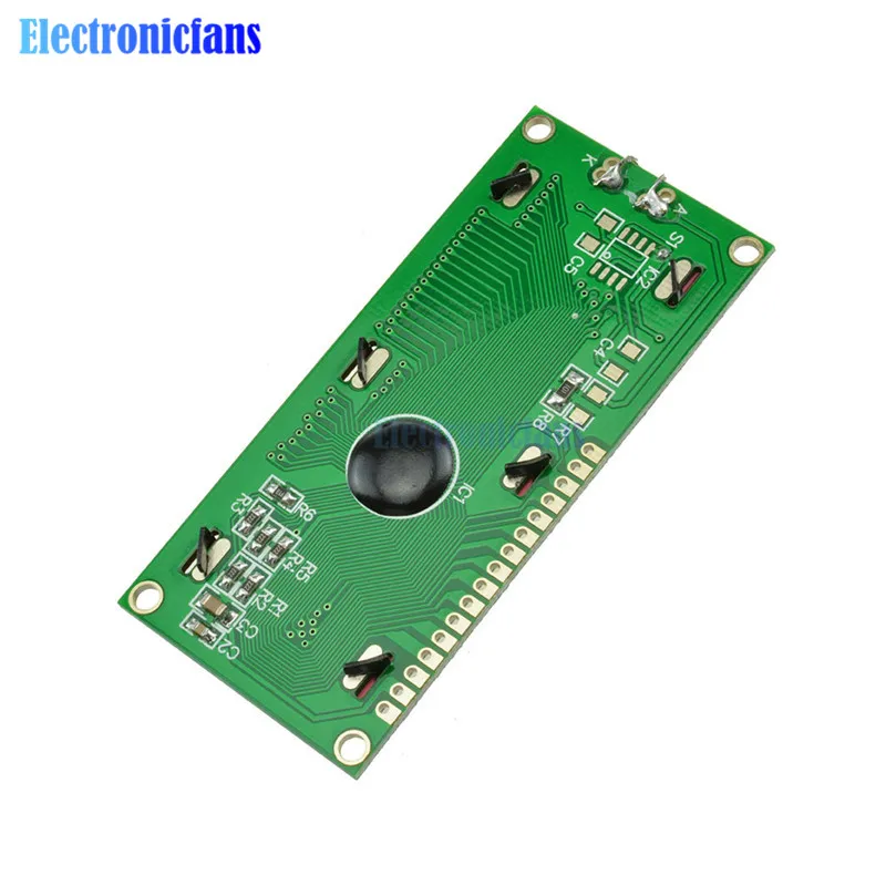 1601 16X1 Character Digital LCD Display Module LCM STN SPLC780D KS0066 LED Backlight Row Interface Board Blue/White/Yellow 5V