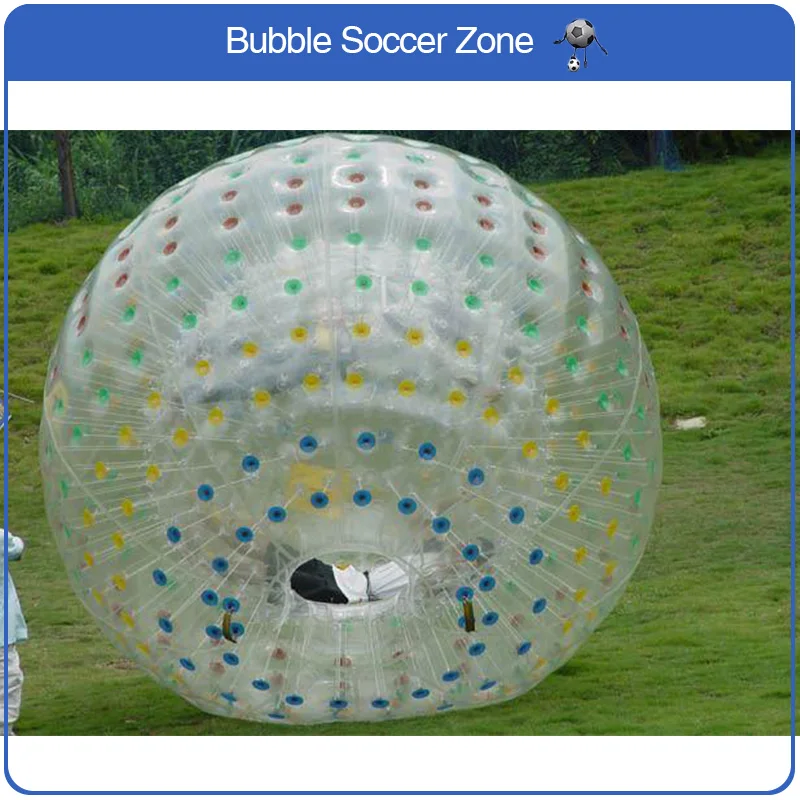 Free Shipping 2.5m Dia Large Inflatable Body Zorb Ball Air Human Hamster Ball Inflatable Rolling Zorb Ball