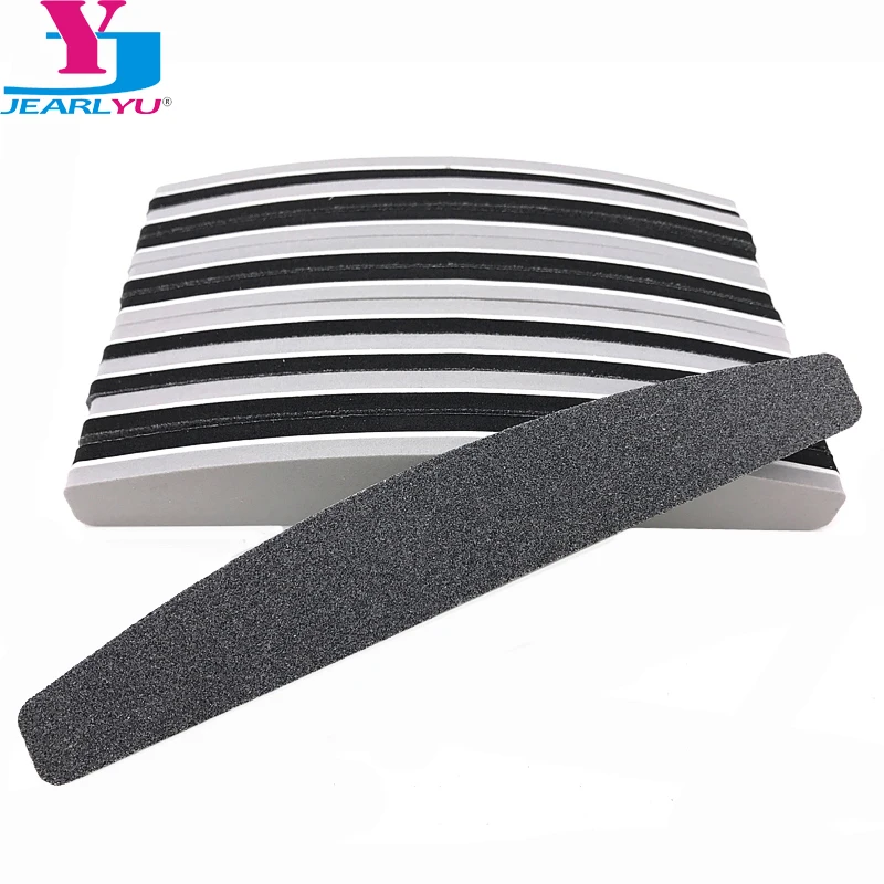 

10/20/50 Pcs Strong Lima Buffer Nail File Black Grey Sanding Sponge Acrylic Gel Para Unhas 180/240 Grit Gel Polish Remover Tool