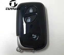 3 Buttons Smart Remote Key Shell for BYD S6 G3 F3 F0 L3 Replacement Car Key Blanks Case