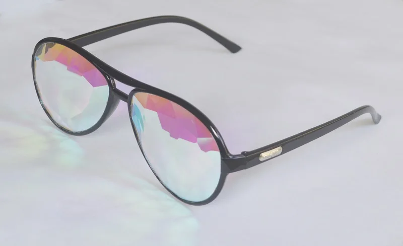 Black Classic  kaleidoscope glasses Fashion Kaleidoscope glasses