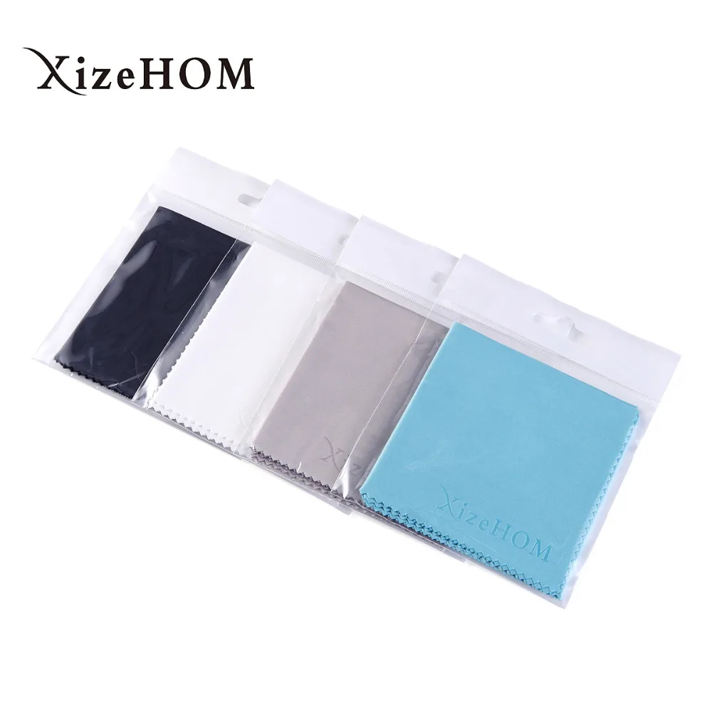 XizeHOM Microfiber Cleaning Cloth for Glasses Spectacle Lens Screen Camera Household Cleaning Tools Accessories (20*20cm/16pcs)