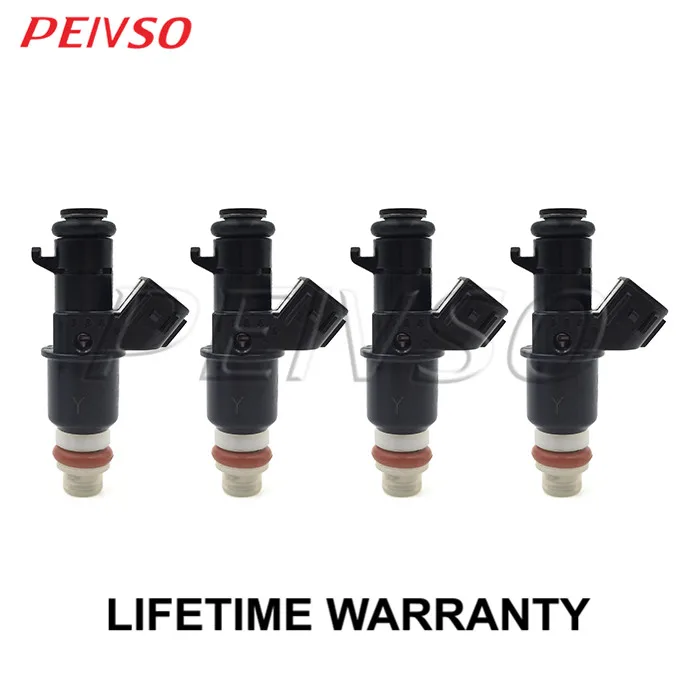 PEIVSO 4pcs 16450-PWA-003 Fuel Injector For HONDA CIVIC 2003~2005 1.3L L4 ELECTRIC/GAS