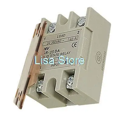 Electronic Control 4-32V DC Input SSR-25DA Solid State Relay