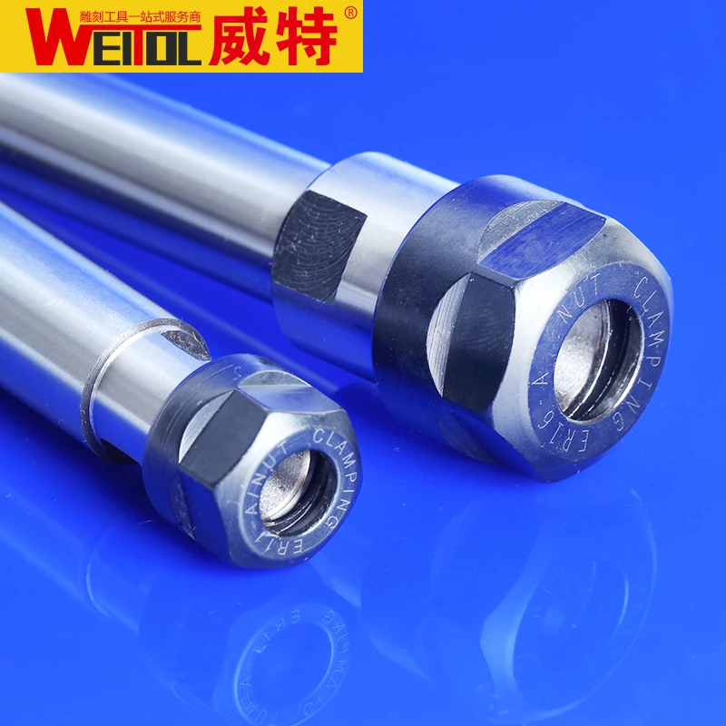 Weitol 1 قطعة نوع A ER تمديد قضيب ER11A كوليت تشاك حامل مستقيم عرقوب إطالة قضيب لآلة التصنيع باستخدام الحاسب الآلي