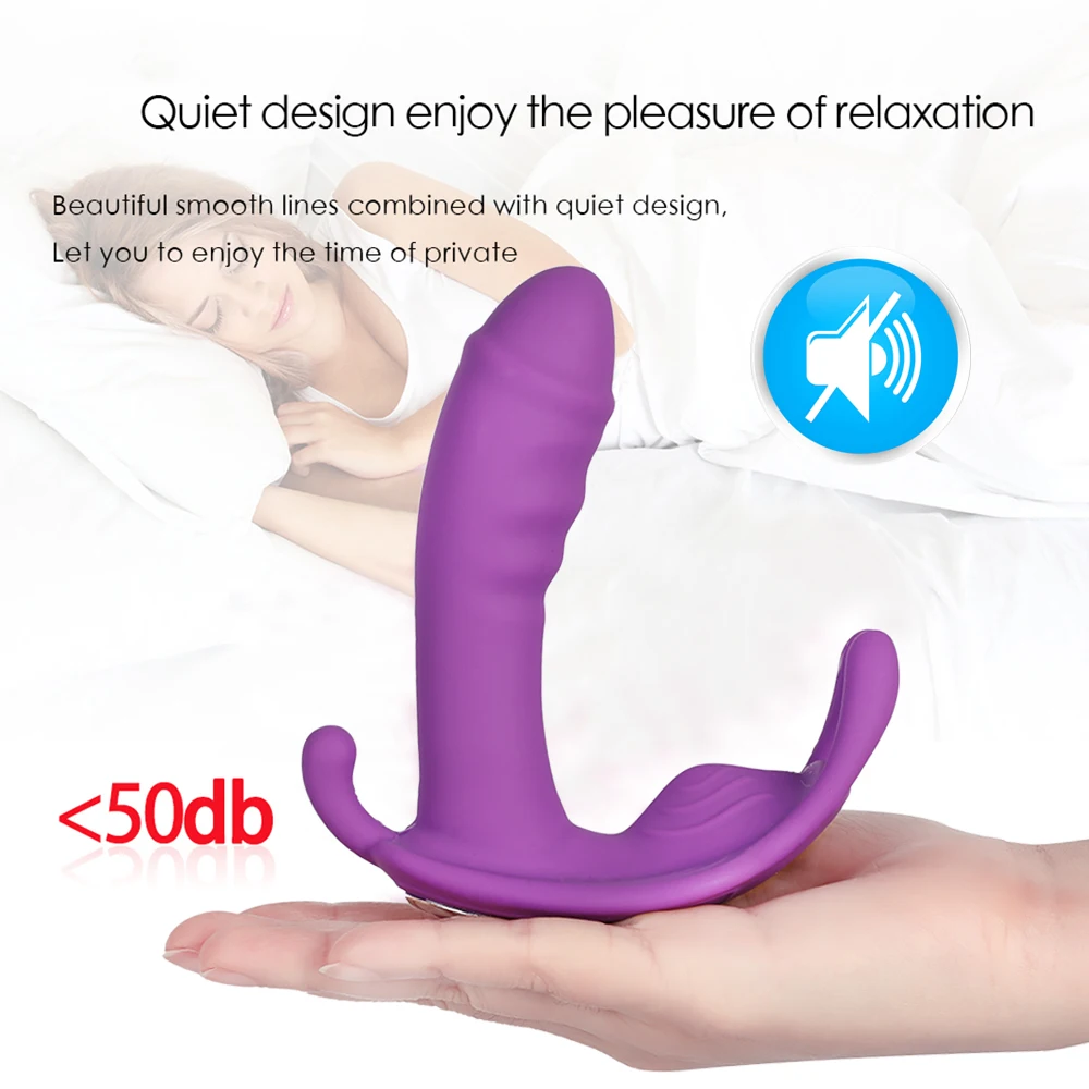 Butterfly Wearable Dildo Vibrator For Women Wireless Remote Control  Masturbator G Point Invisible Butterfly Vibrator Adult Toy