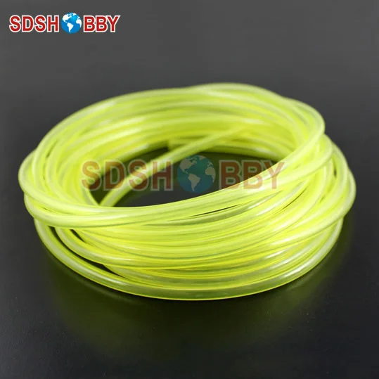 10*6mm 100 Meter Fuel Line/ Fuel Pipe for Gas Engine/ Nitro Engine -Transparent/ Blue/ Yellow Color