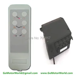 New Control box control system 110-240V AC input 12 or 24V DC output with remote controller handset for bed electric bed