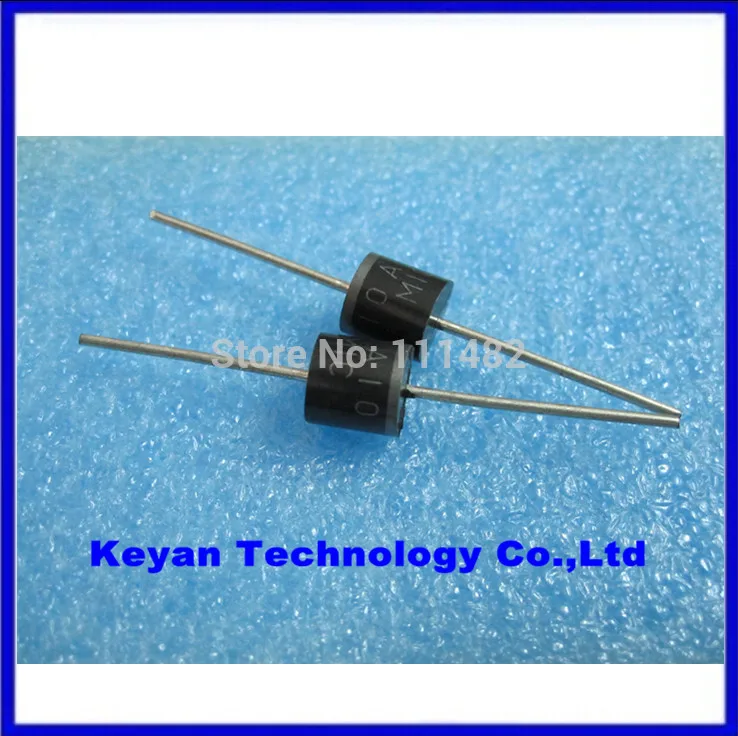 10A10    10 Amp 1000V 10A 1KV Axial Rectifier Diode,22A    200PCS/LOT