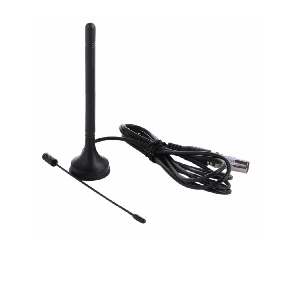 1pc HDTV Digital Antenna Indoor Aerial 5dBi 174-240/470-862MHz 3m Extension Cable with TV Connector New Wholesale