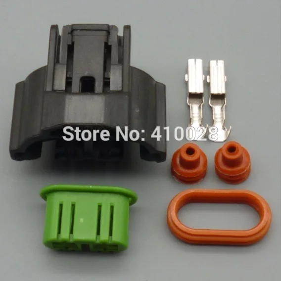 shhworldsea 5/30/100sets 2Pin Auto connector,Auto lamp holder for H11,M6 fog lamps plug for Toyota,Mazda,Honda etc