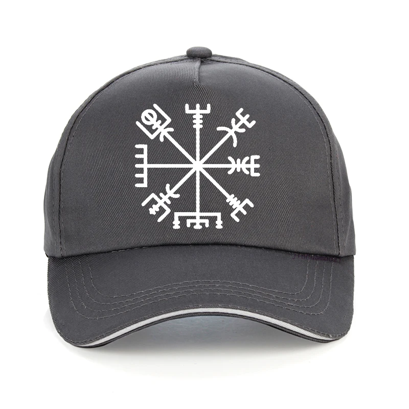 fashion Brand Vegvisir Futhark Runes Navigator Vegvisir Viking Compass Baseball cap Men Women adjustable Hip-Hop snapback hats