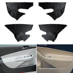 Car Styling Interior Microfiber Leather Door Panel Armrest Cover Protective Trim For VW Passat B6 2006 2007 2008 2009 2010