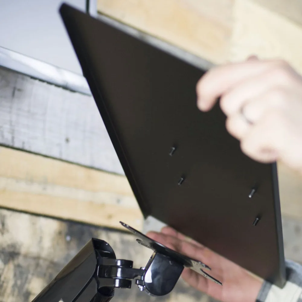 DL-KYM3 Keyboard Tray with VESA Mounting Hole 100x100mm for DIY Stand Working Keyboard Holder