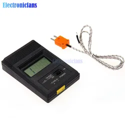 TM902C Digital LCD K Type Thermometer Temperature Single Input Pro Thermocouple Probe detector Sensor Reader Meter TM 902C