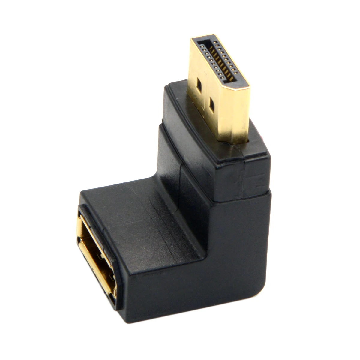 Chenyang 90 Graden Omlaag Haakse Displayport Man-vrouw Extension Adapter